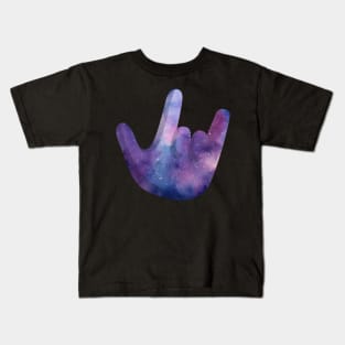 The Deaf Sign Language To Understand - This Means Love Sign Kids T-Shirt